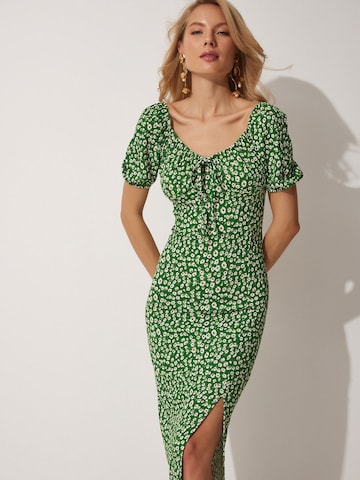 Robe d’été Happiness İstanbul en vert