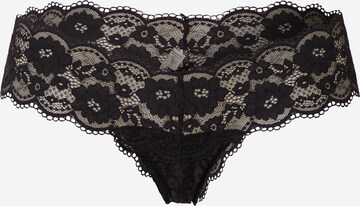 Lindex Thong 'Iris' in Black: front