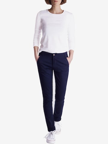 Fraternel Slimfit Chinohose 'Chinos H100' in Blau: Vorderseite