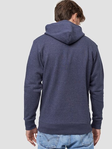 Mikon - Sweatshirt 'Welle' em azul