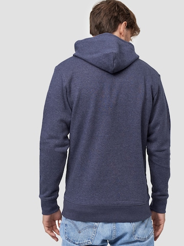 Mikon Sweatshirt 'Welle' in Blue