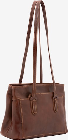 Viola Castellani Shoulder Bag in Brown: front