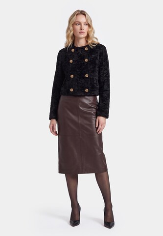 DreiMaster Klassik - Chaqueta de entretiempo en negro