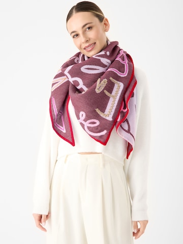 Foulard CODELLO en rouge : devant