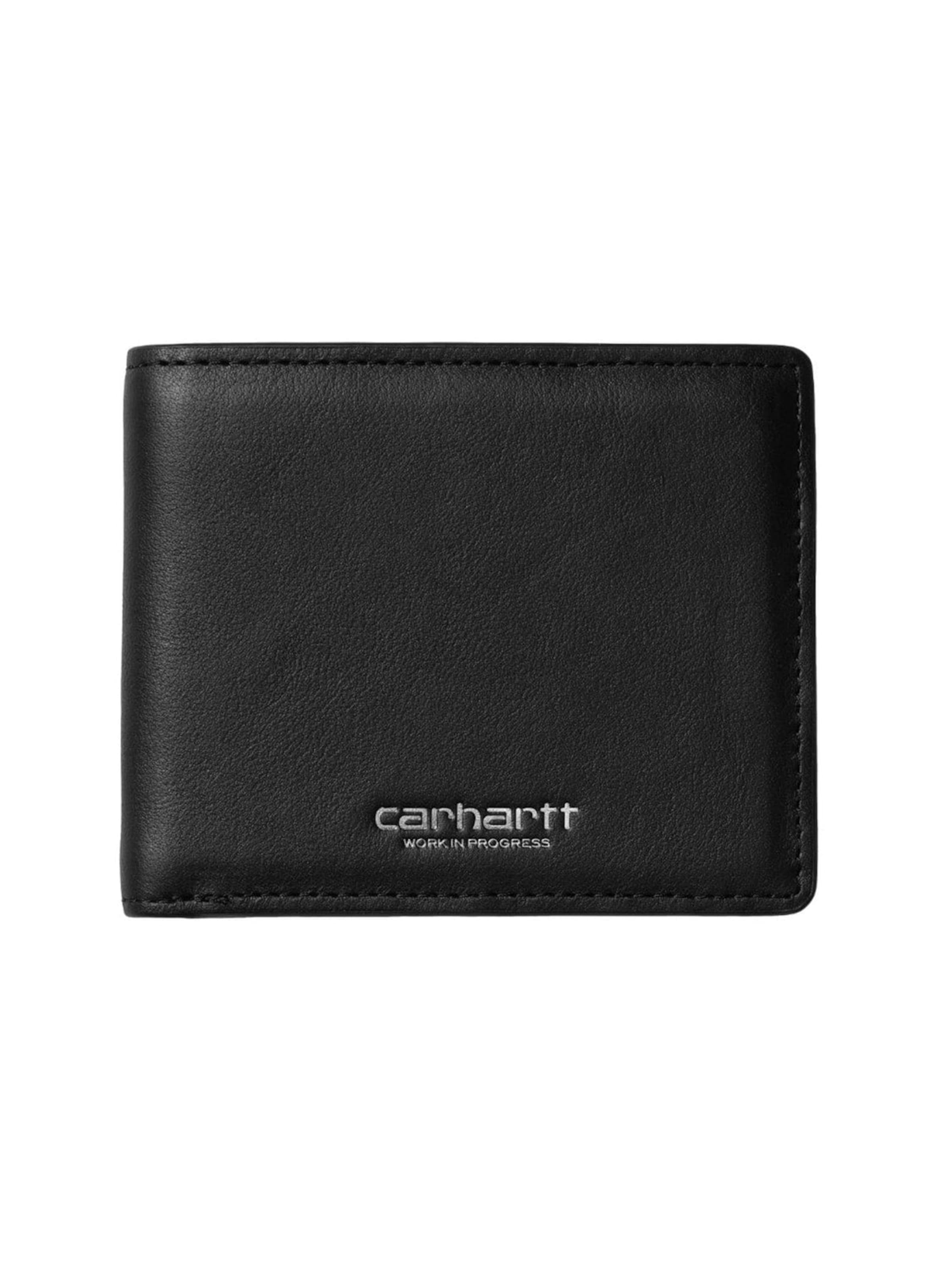 Carhartt WIP Tegnebog 'VEGAS BILLFOLD WALLET BLACK / SILVER' i blandingsfarvet: forside