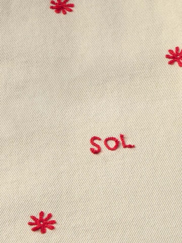 Thinking MU Loosefit Bukser ' SOL ' i hvid
