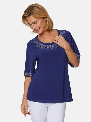 Goldner Shirt in Blauw: voorkant