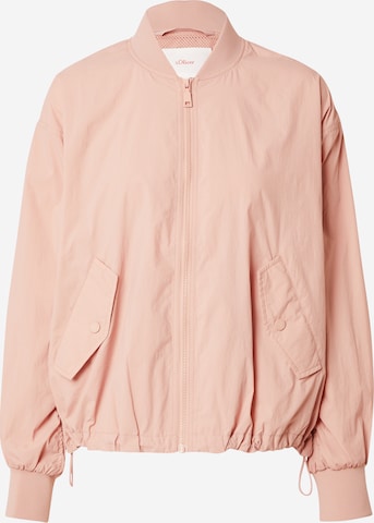 s.Oliver Between-Season Jacket in Pink: front