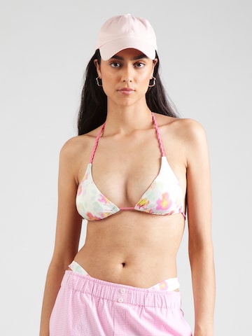 Hunkemöller Треугольник Верх бикини 'Madeira' в Ярко-розовый: спереди