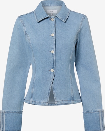 mbym Bluse ' Wolina' in Blau: Vorderseite