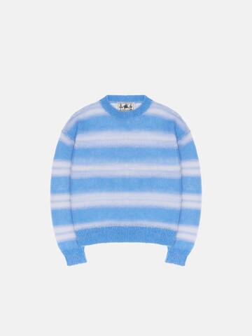 ENRAGE Oversized neulepaita 'LOOSE KNIT' värissä sininen: etupuoli