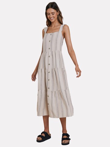 Threadbare Summer dress 'Oak' in Beige