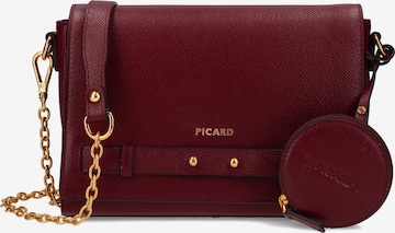 Sac bandoulière 'Chic Way' Picard en rouge : devant