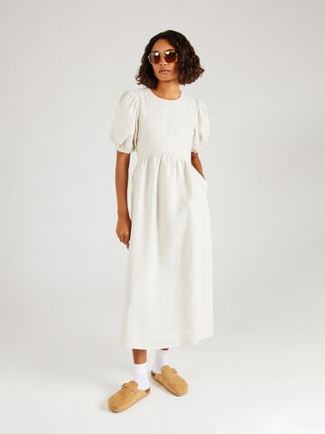 Rochie de vară de la & Other Stories pe bej: față