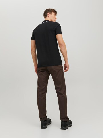 melns JACK & JONES T-Krekls 'Logan'