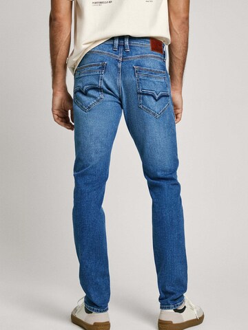 Pepe Jeans - Tapered Vaquero 'Spike' en azul
