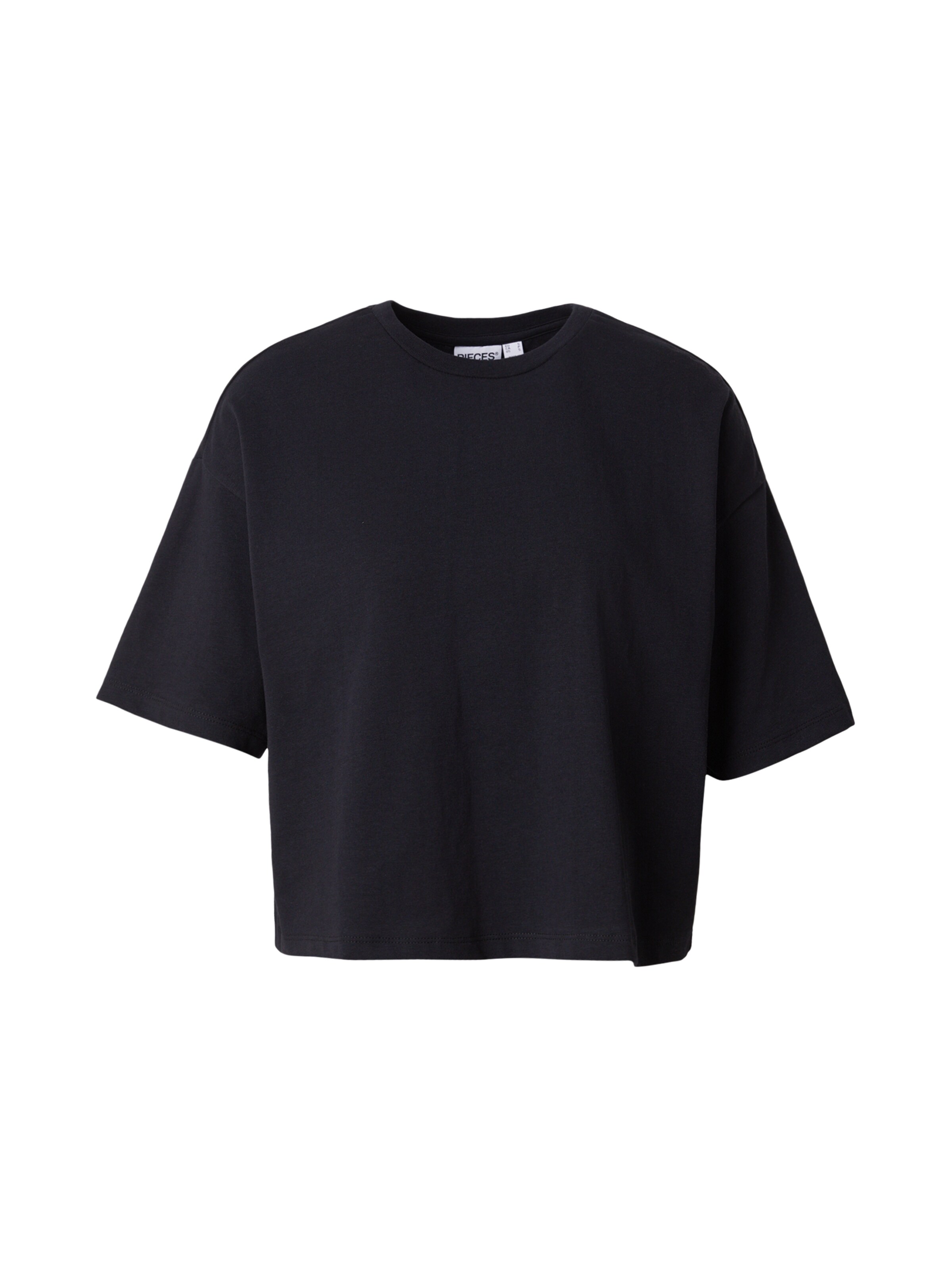 PIECES T-Krekls 'PCSADIE' pieejams XS, krāsa - melns, Preces skats