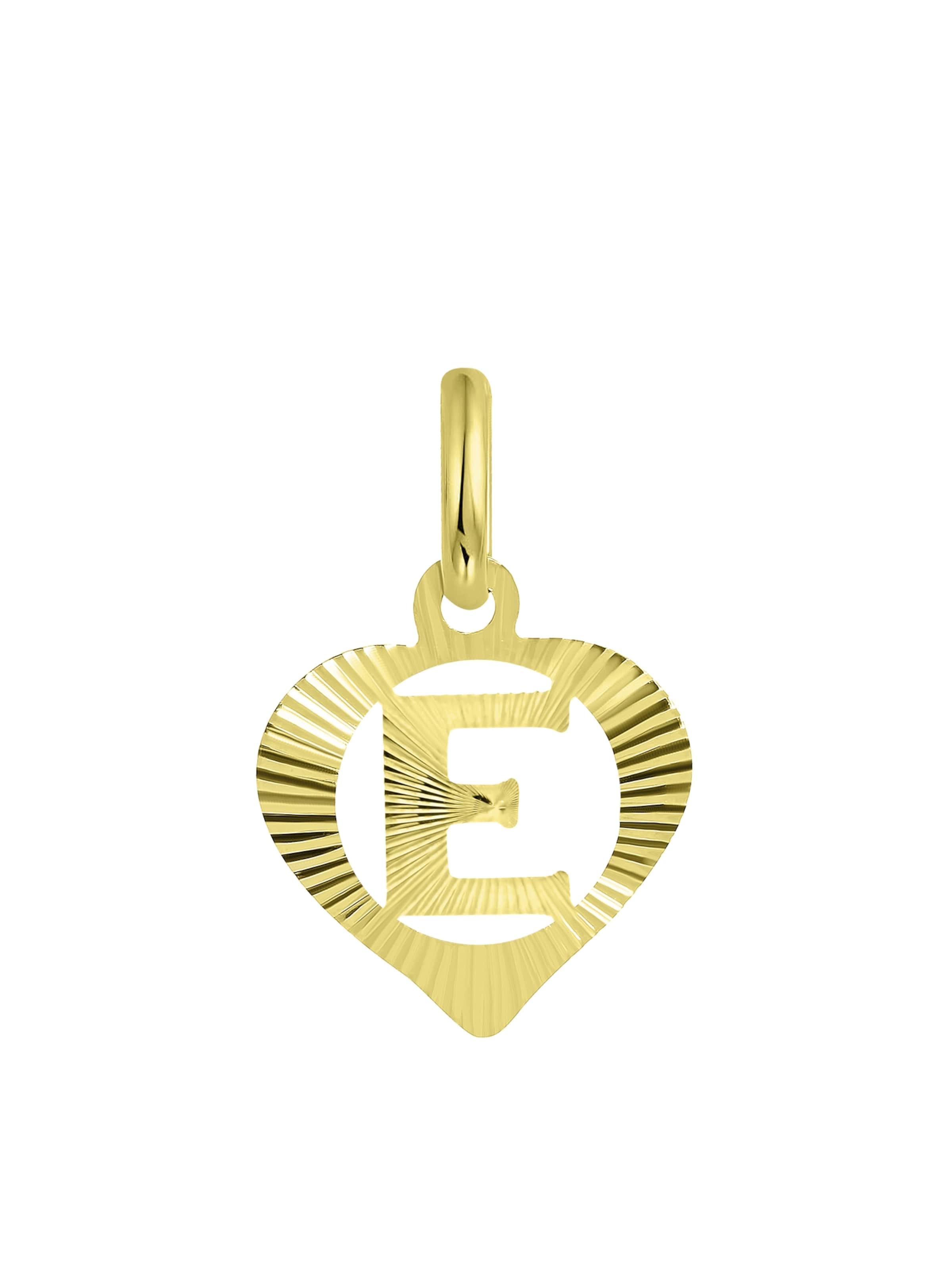 Lucardi Hangers 'Buchstabe' in de kleur Goud, Productweergave