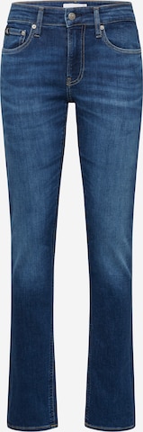 Calvin Klein Jeans - Calças de ganga em azul: frente