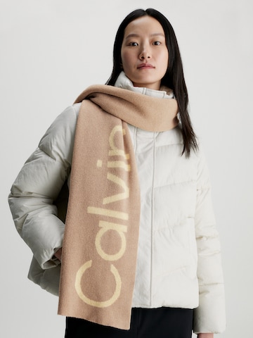 Calvin Klein Scarf in Beige