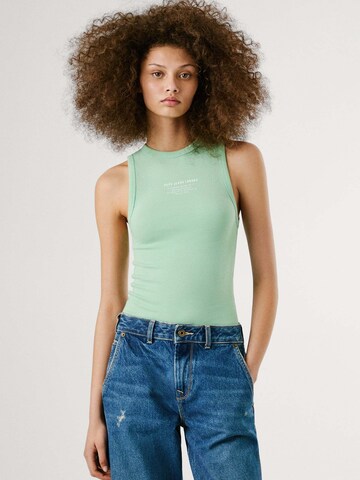 Haut 'Viv' Pepe Jeans en vert : devant