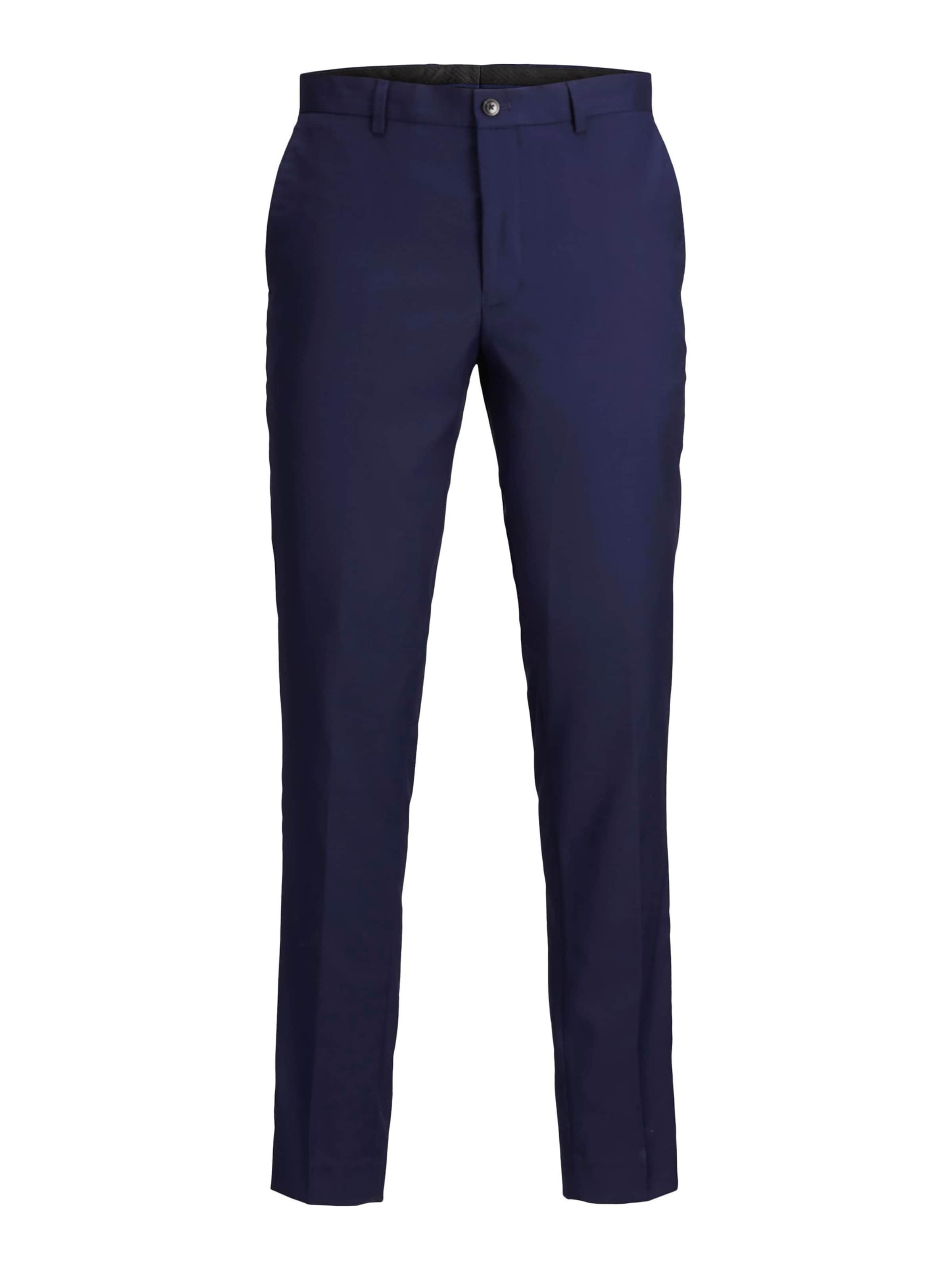 JACK & JONES - Slimfit Pantalón de pinzas 'JJFranco' en azul: frente