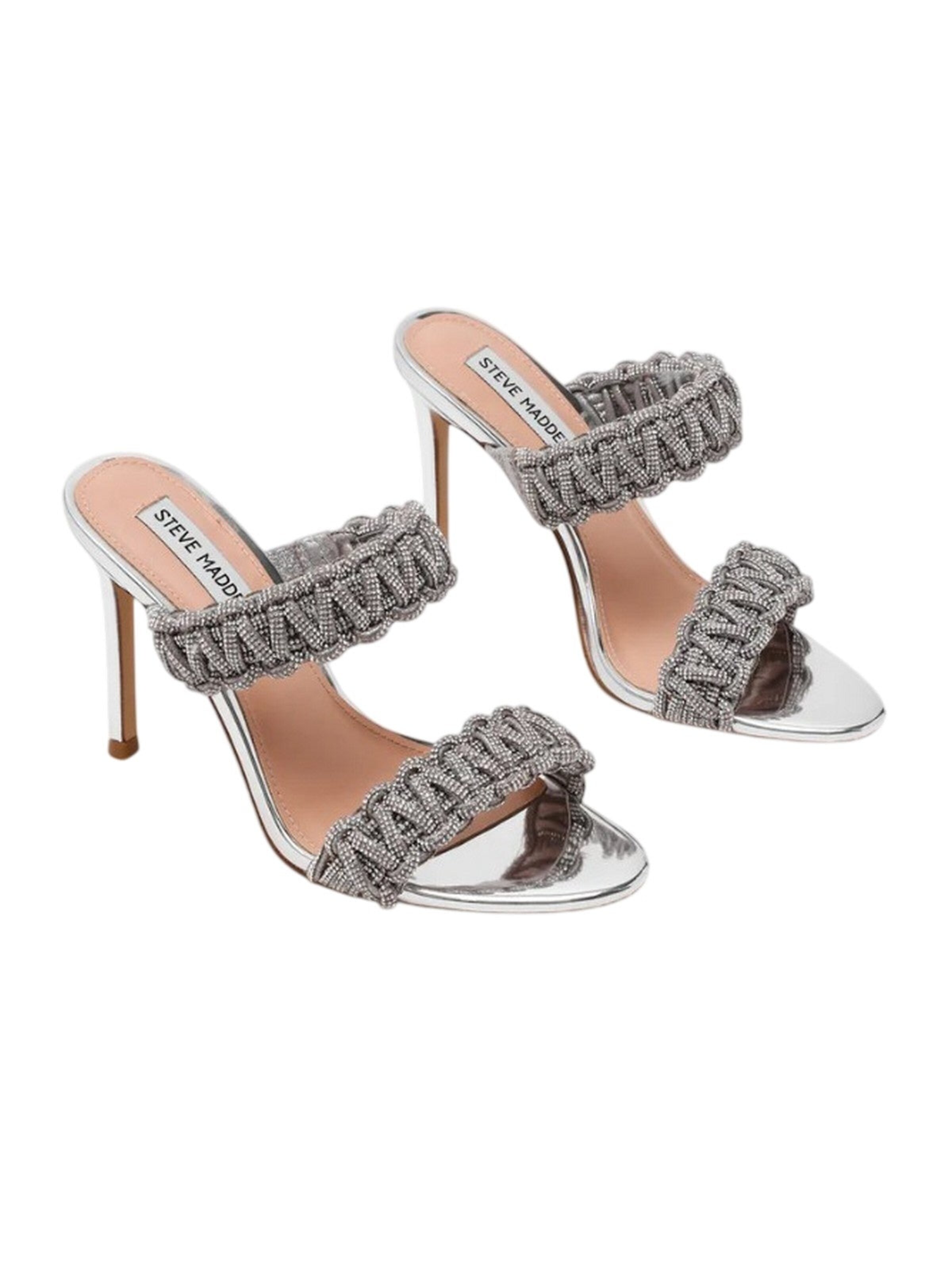 STEVE MADDEN - Zapatos con plataforma en plata