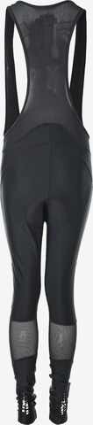 ENDURANCE Slimfit Sportpak 'Poway Jr. Long Cycling Tights W/Bib XQL' in Zwart