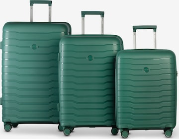 Worldpack Kofferset 'Portland' in Groen: voorkant