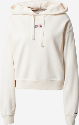 Tommy Jeans Sweatshirt in Beige: predná strana