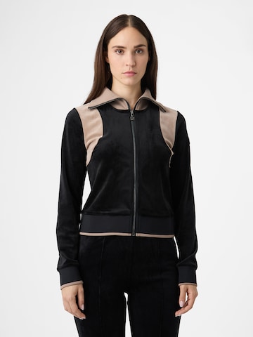 FILA - Sudadera con cremallera 'Adriano' en negro: frente