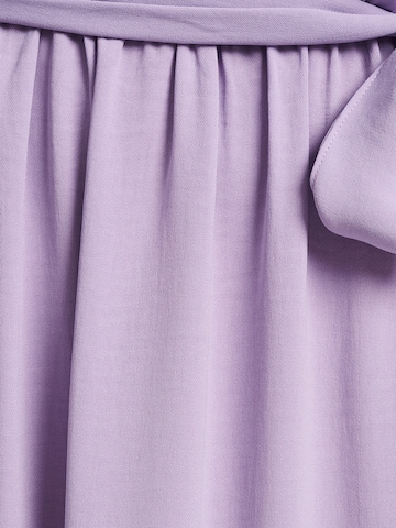Tussah Dress 'ZURI' in Purple
