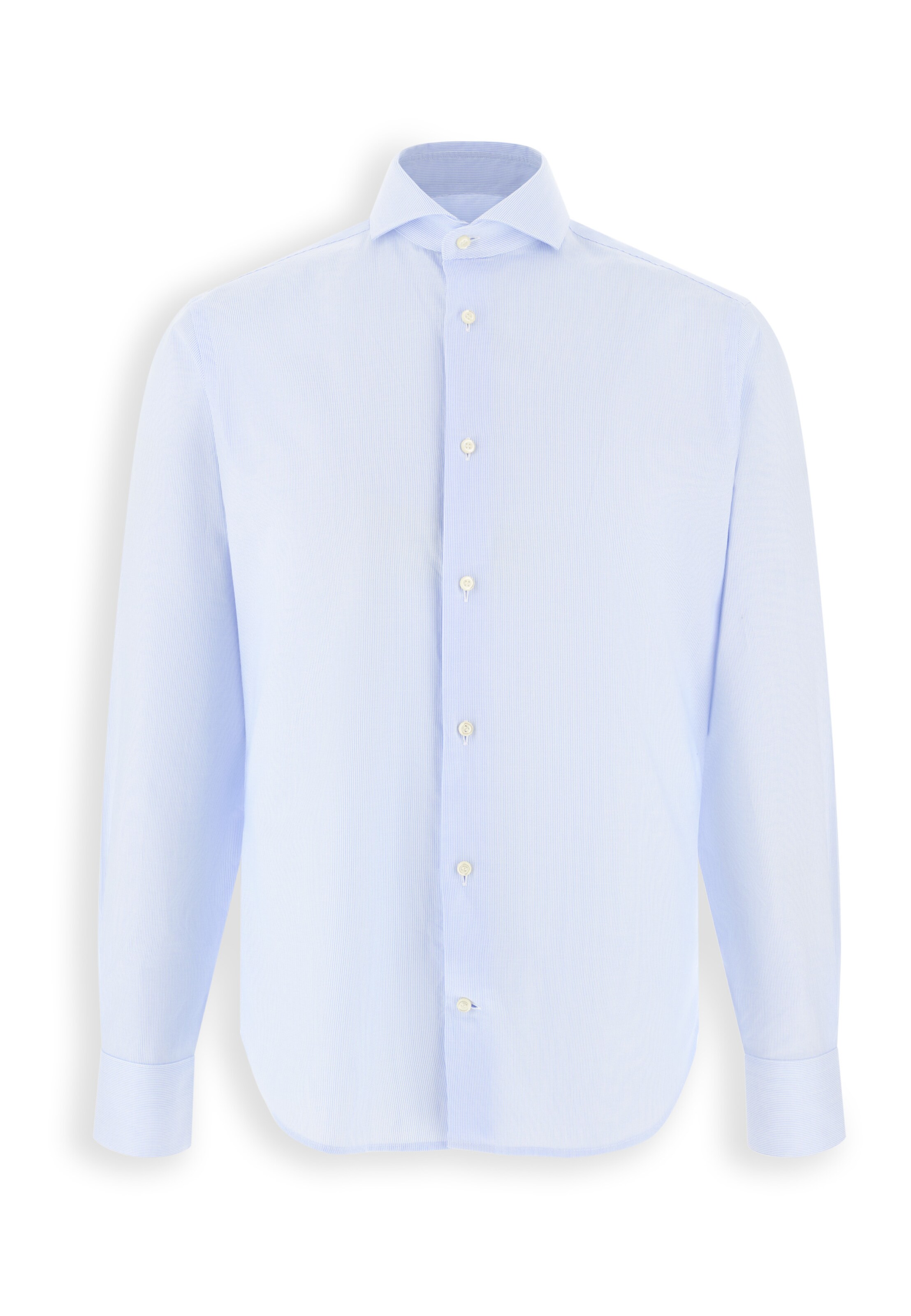 Boggi Milano Trachtenshirt in Blau: Vorderseite