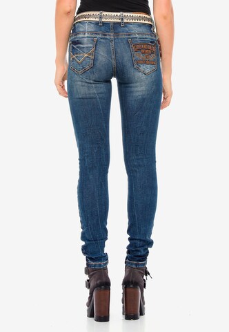 CIPO & BAXX Skinny Jeans in Blauw