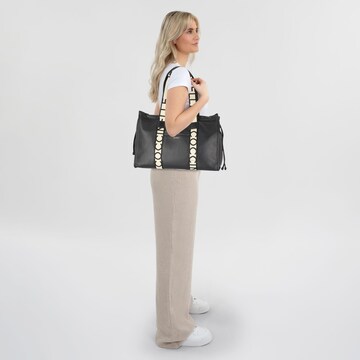 Coccinelle Schultertasche '2day' in Schwarz