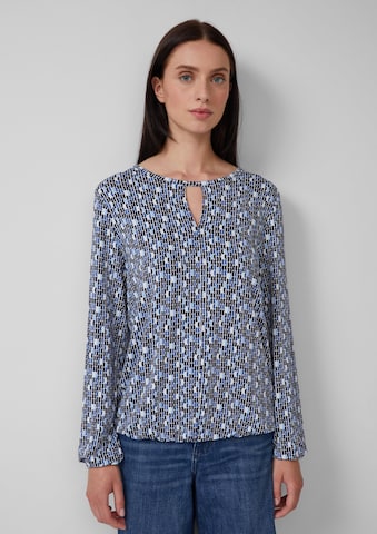 Chemisier s.Oliver en bleu : devant