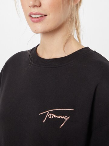 Tommy Jeans Sweatshirt in Zwart