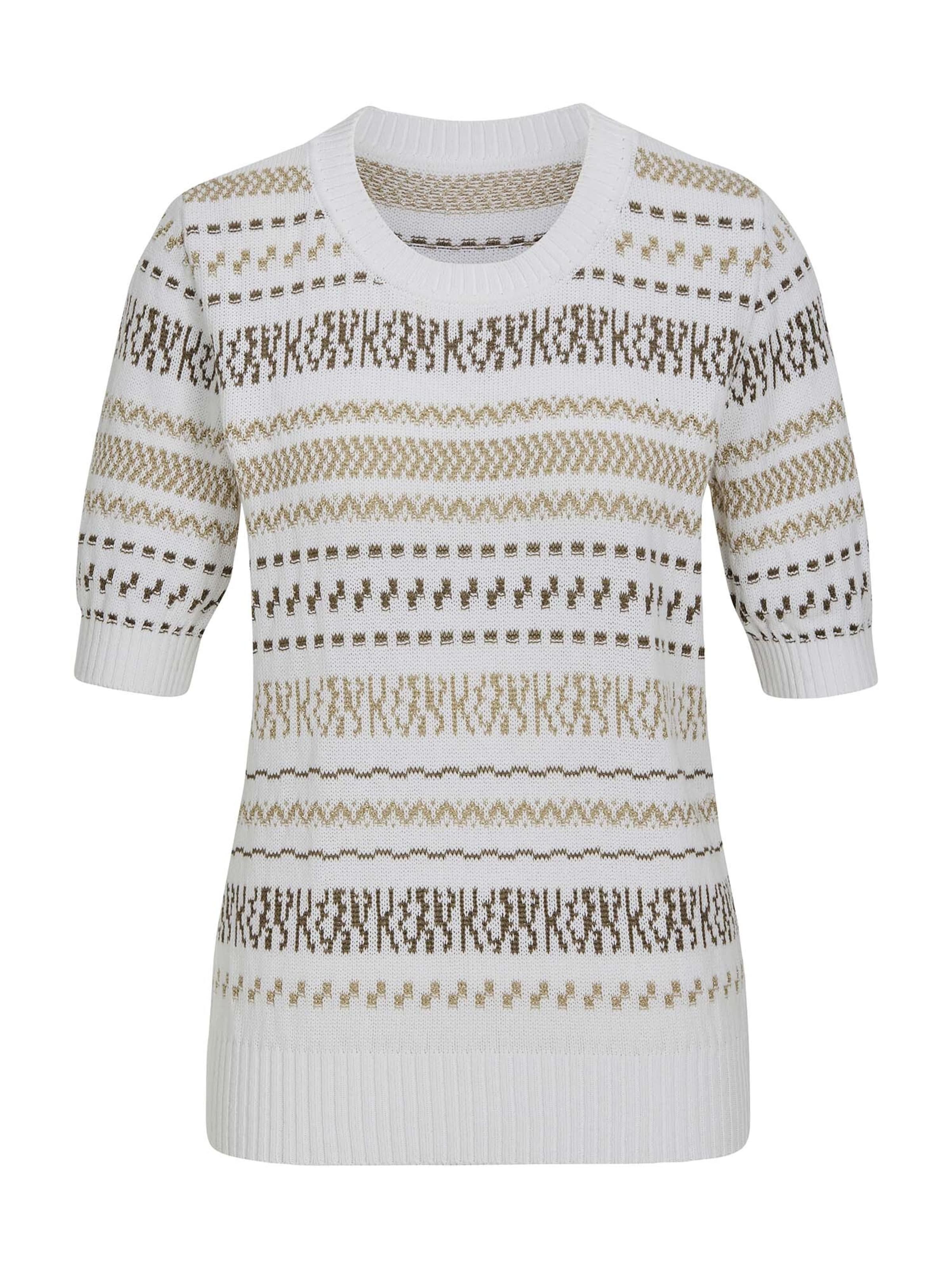 Pull-over MADELEINE en argent : devant