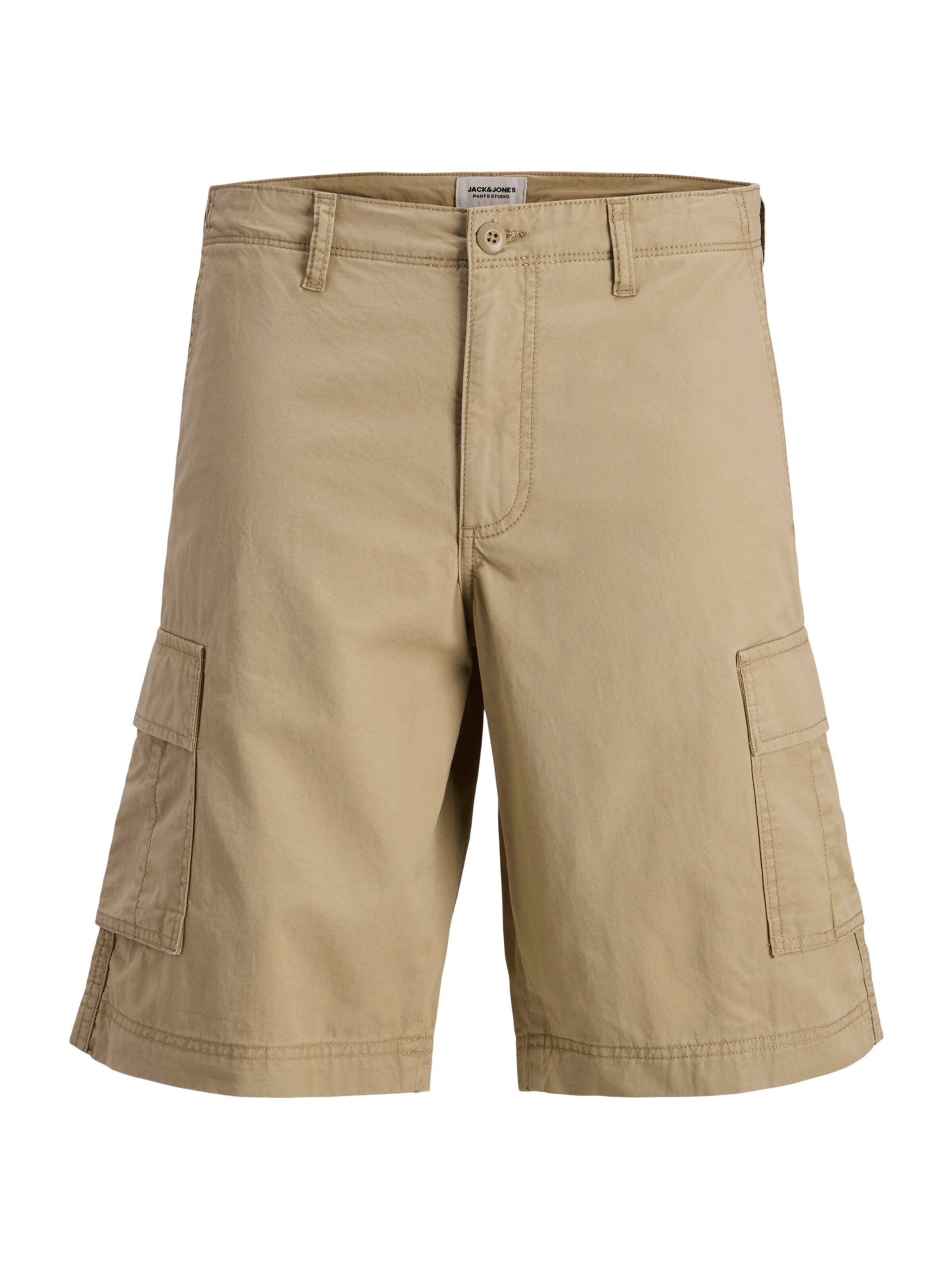 JACK & JONES Cargo Pants 'JPSTCOLE MATTY' in Brown: front