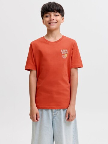 Jack & Jones Junior Shirts i rød: forside