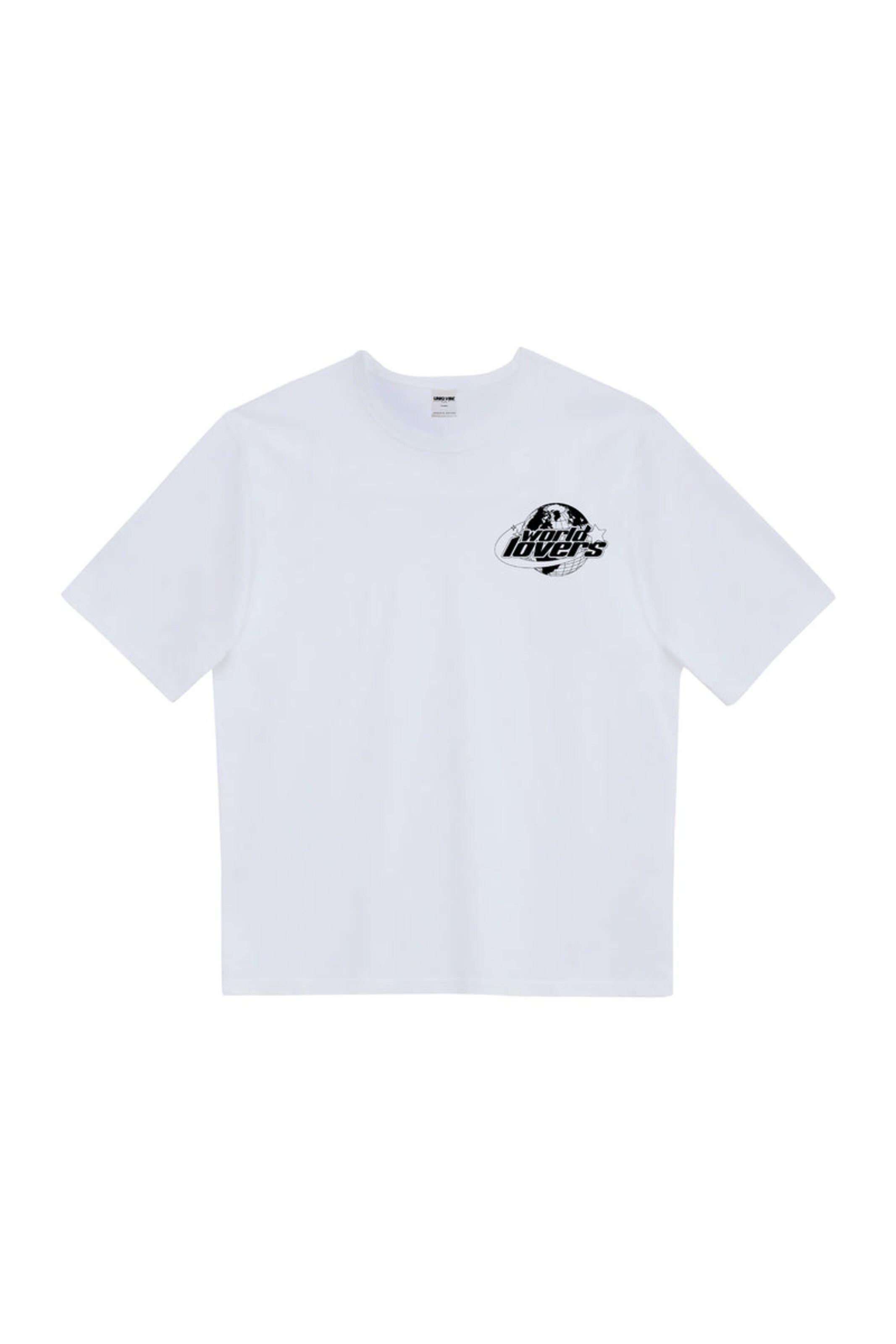 UNIQVIBE Shirt in White: front