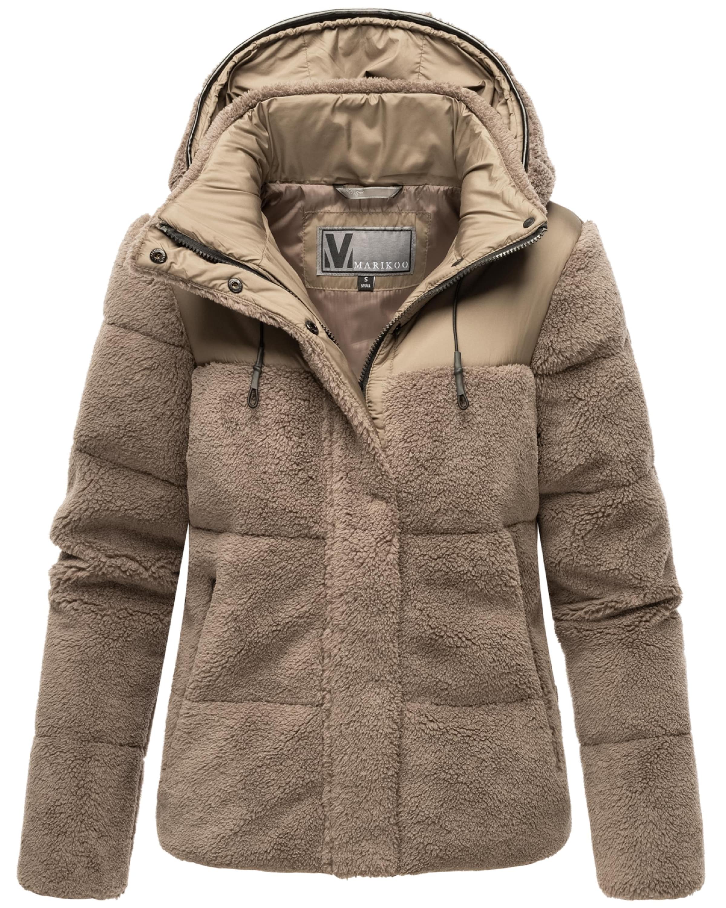 MARIKOO Φθινοπωρινό και ανοιξιάτικο μπουφάν 'Kaguraa 16' σε καφέ
