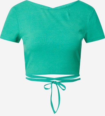 EDITED - Camiseta 'River' en verde: frente
