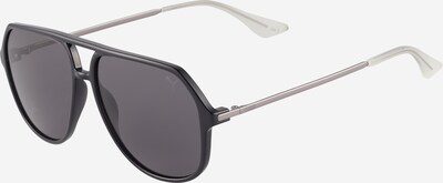 PUMA Sunčane naočale u crna / srebro / prozirna, Pregled proizvoda