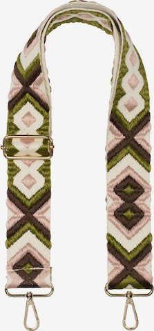 styleBREAKER Taschenzubehör 'Wechsel Taschengurt Ethno Muster bunt' in Grün: Vorderseite