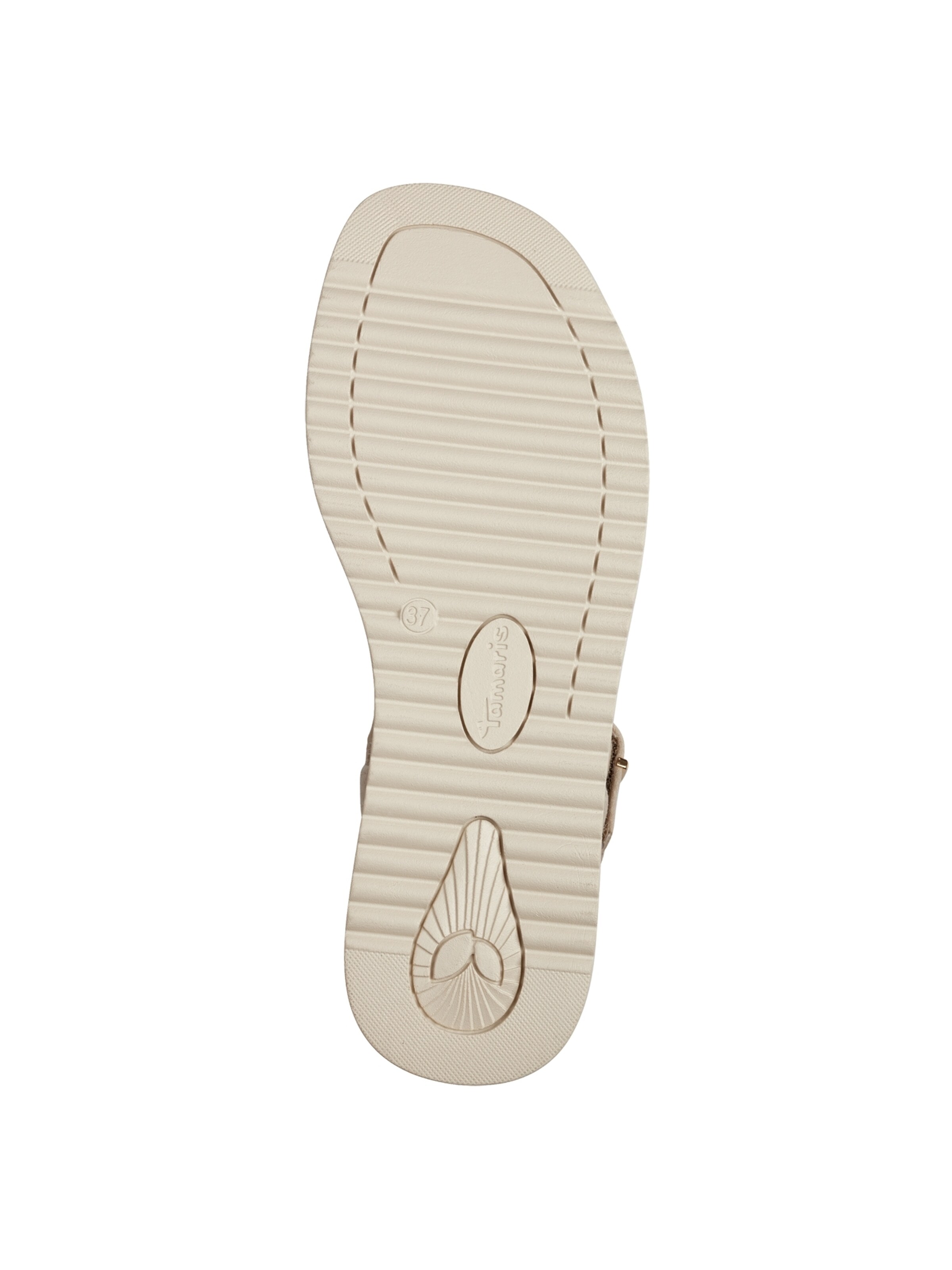 Tamaris Sandalen met riem in Beige