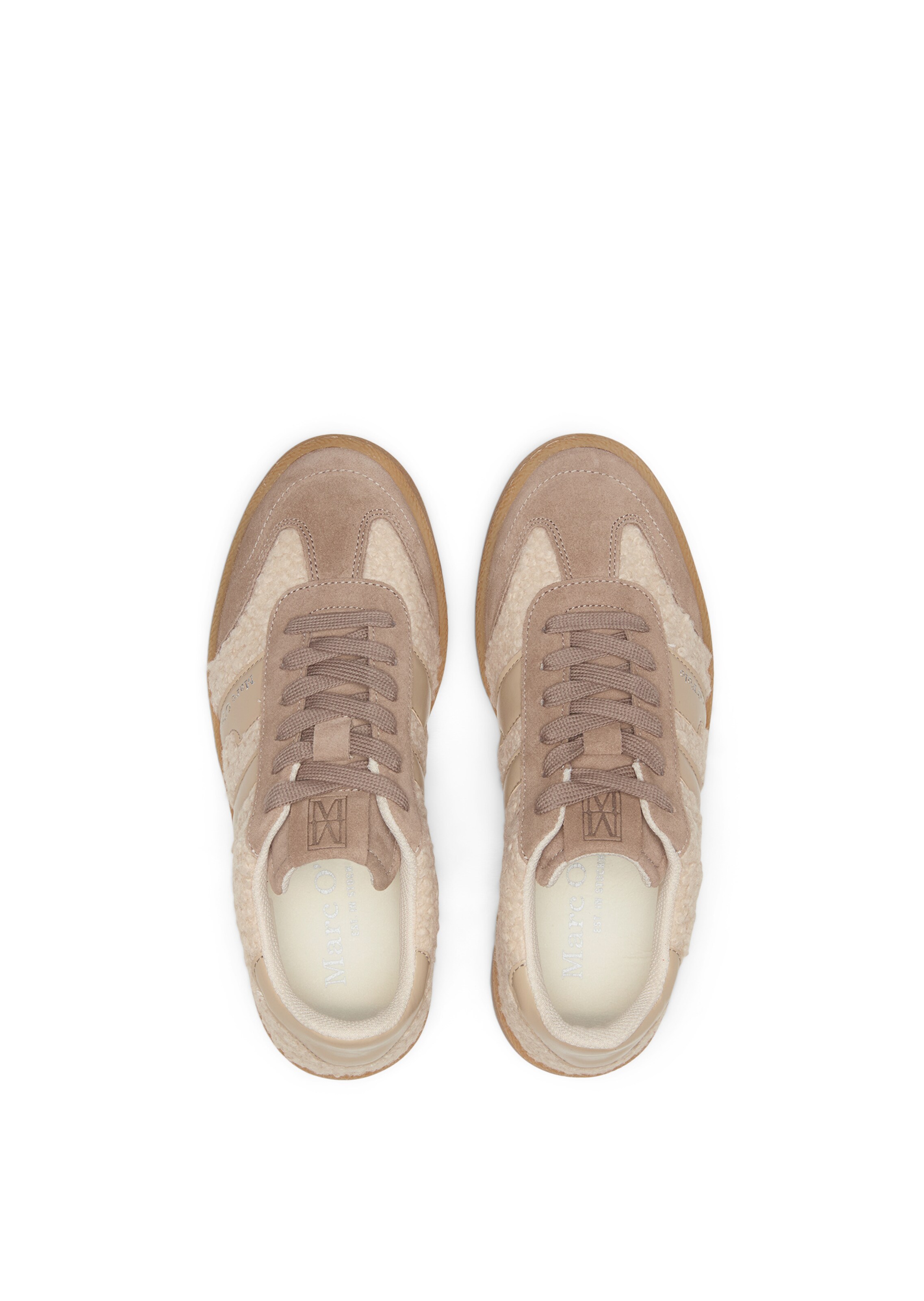 Marc O'Polo Sneaker 'Court' in Braun
