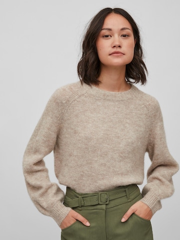 VILA Sweter 'JAMINA' w kolorze beżowy