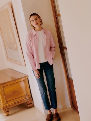 Oxmo Loosefit Jeans 'OXHelle' in Blauw