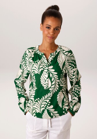 Aniston CASUAL Blouse in Green: front